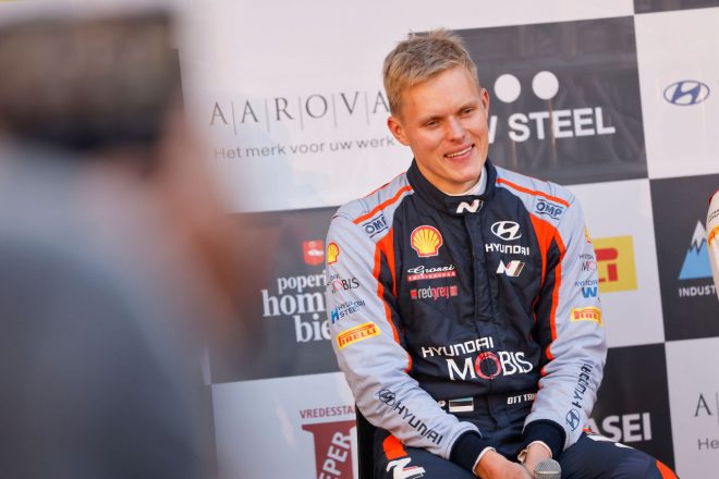 オット・タナク（ヒョンデi20 Nラリー1）　2022年WRC第9戦イープル・ラリー・ベルギー