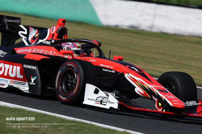 2022スーパーフォーミュラ第8戦もてぎ　野尻智紀（TEAM MUGEN）