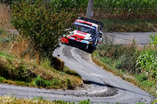 カッレ・ロバンペラ／ヨンネ・ハルットゥネン組（トヨタGRヤリス・ラリー1）　2022年WRC第9戦イープル・ラリー・ベルギー