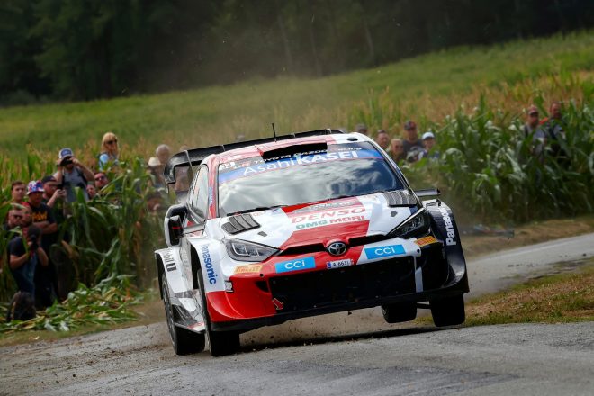 エルフィン・エバンス／スコット・マーティン組（トヨタGRヤリス・ラリー1）　2022年WRC第9戦イープル・ラリー・ベルギー