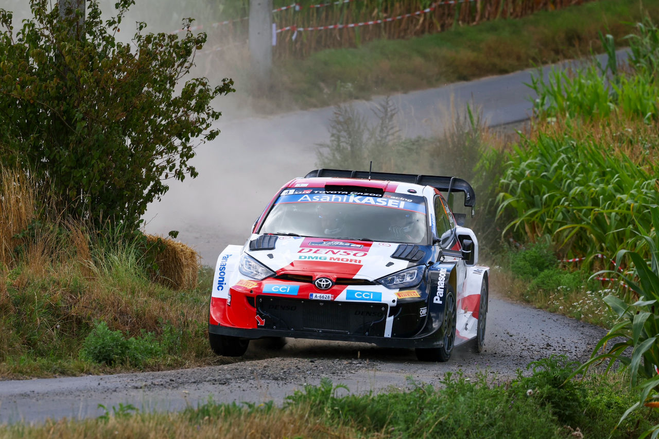 エルフィン・エバンス（トヨタGRヤリス・ラリー1）　2022年WRC第9戦イープル・ラリー・ベルギー