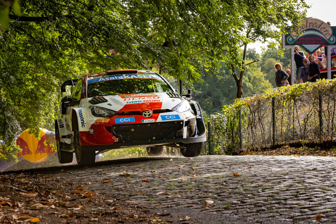 エサペッカ・ラッピ（トヨタGRヤリス・ラリー1）　2022年WRC第9戦イープル・ラリー・ベルギー