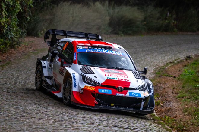 カッレ・ロバンペラ/ヨンネ・ハルットゥネン組(トヨタGRヤリス・ラリー1) 2022年WRC第9戦イープル・ラリー・ベルギー