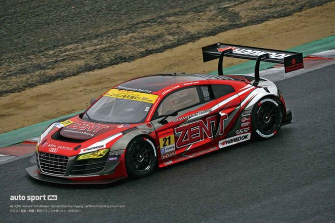 2013年のGT300クラスに参戦したZENT Audi R8 LMS