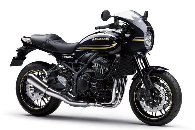 カワサキ『Z900RS CAFE』／ボディカラー：メタリックディアブロブラック