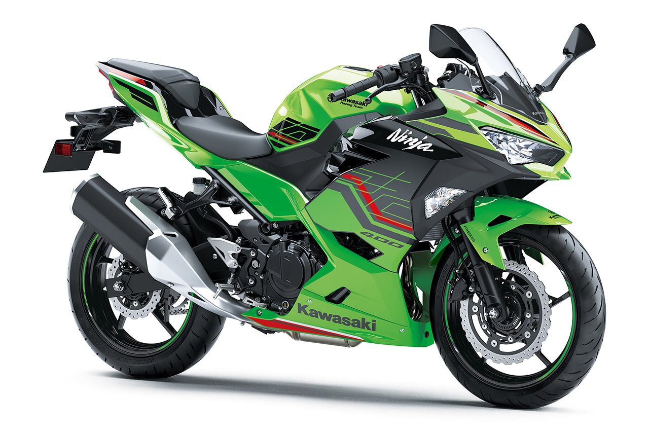 カワサキ『ニンジャ400シリーズ』『Z400』の2023年モデルを9月20