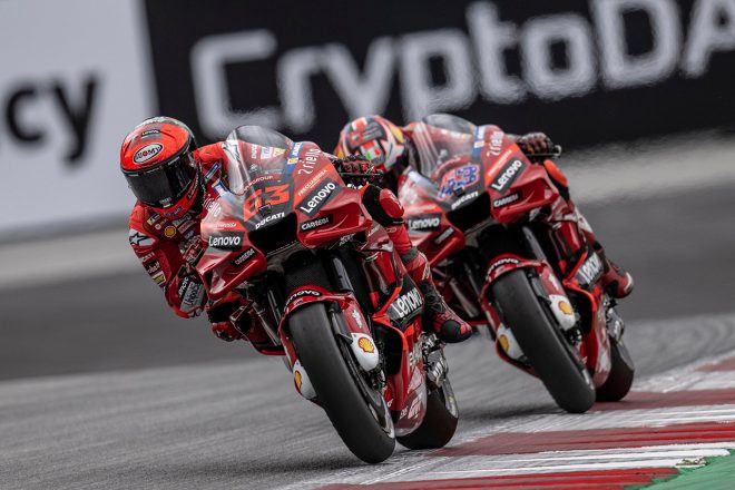 フランセスコ・バニャイア、ジャック・ミラー（ドゥカティ・レノボ・チーム）／2022MotoGP第13戦オーストリアGP