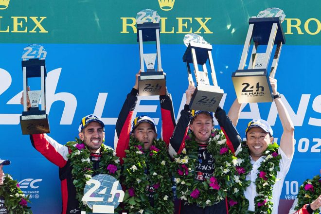 最高峰カテゴリーでは初年度となる2022年ル・マン24時間レースで総合優勝を果たした平川亮