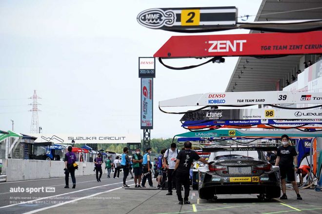 金曜搬入日にピット練習などが行われる2022スーパーGT第5戦鈴鹿