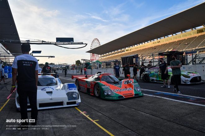 2022スーパーGT第5戦鈴鹿 ニッサンNP35、マツダ767Bとグッドスマイル 初音ミク AMG