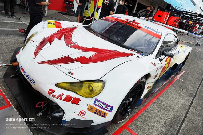 2022スーパーGT第5戦鈴鹿　マッハ車検 エアバスター MC86 マッハ号（冨林勇佑／平木玲次）