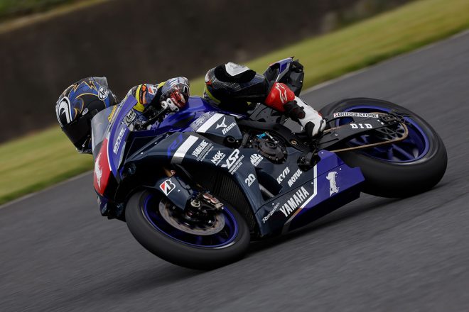 中須賀克行（YAMAHA FACTORY RACING TEAM）／2022全日本ロード第6戦オートポリス JSB1000 ART合同走行