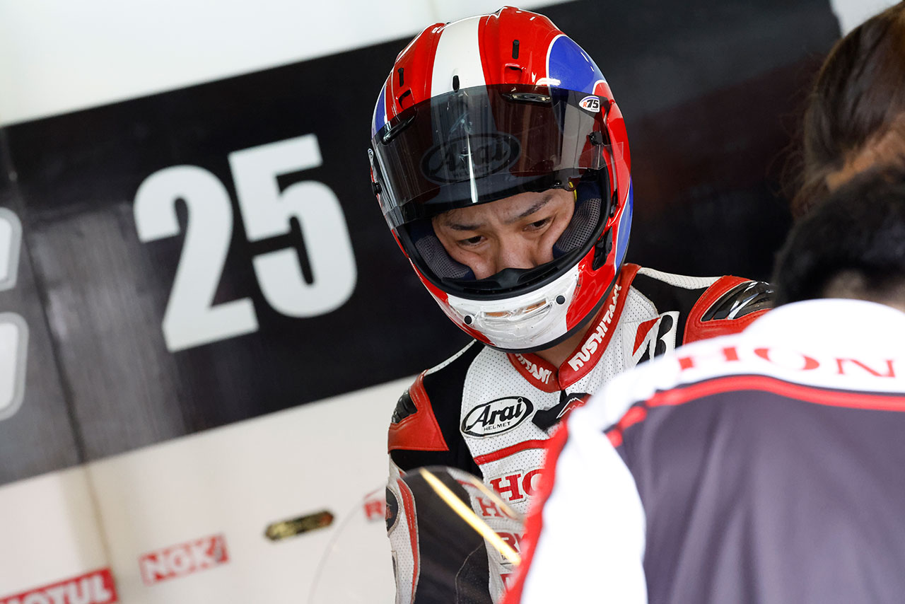 亀井雄大（Honda Suzuka Racing Team）／2022全日本ロード第6戦オートポリス JSB1000 ART合同走行