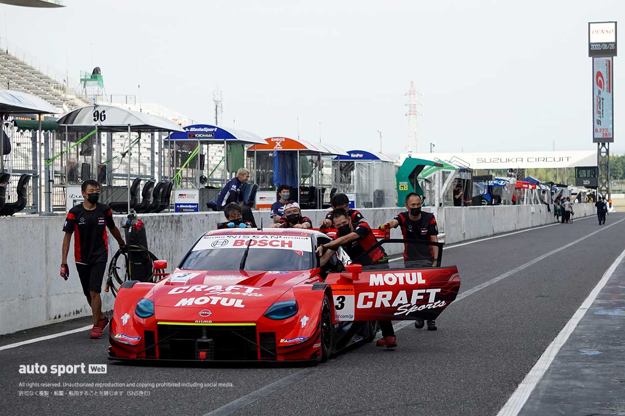 2022スーパーGT第5戦鈴鹿　CRAFTSPORTS MOTUL Z（千代勝正／高星明誠）