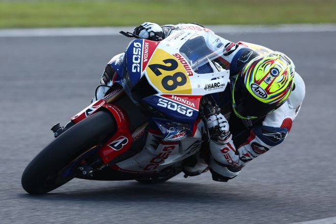榎戸育寛（SDG Honda Racing）／2022全日本ロード第6戦オートポリス JSB1000 予選