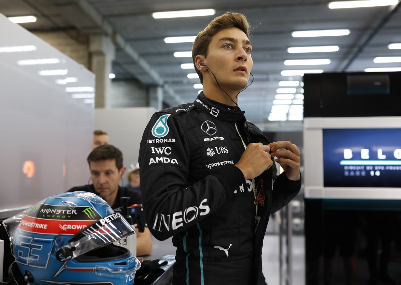 2022年F1第14戦ベルギーGP　ジョージ・ラッセル（メルセデス）