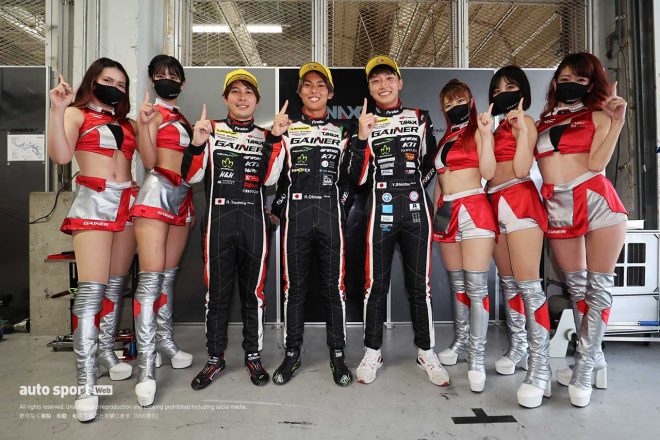 2022スーパーGT第5戦鈴鹿　TANAX GAINER GT-R（富田竜一郎／大草りき／塩津佑介）