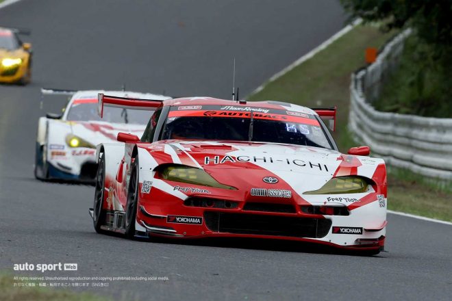 2022スーパーGT第5戦鈴鹿　HACHI-ICHI GR Supra GT（佐藤公哉／三宅淳詞）