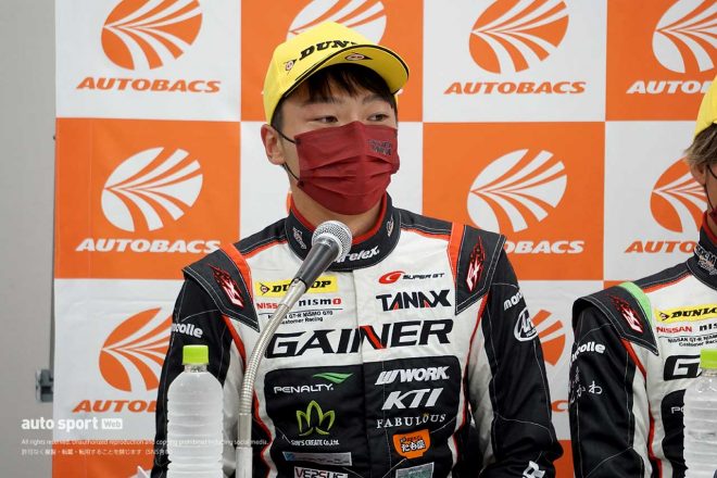 2022スーパーGT第5戦鈴鹿　塩津佑介（TANAX GAINER GT-R）