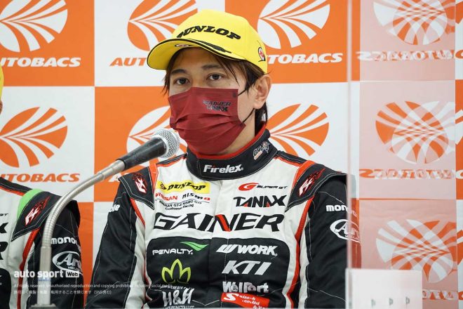 2022スーパーGT第5戦鈴鹿　富田竜一郎（TANAX GAINER GT-R）