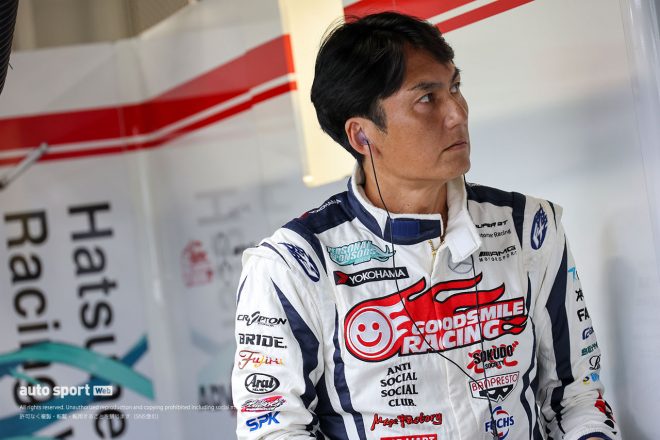 2022スーパーGT第5戦鈴鹿　谷口信輝（グッドスマイル 初音ミク AMG）