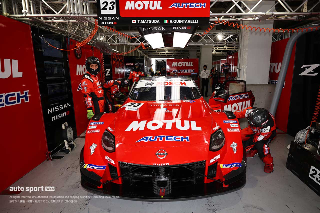 2022スーパーGT第5戦鈴鹿　MOTUL AUTECH Z（松田次生／ロニー・クインタレッリ）
