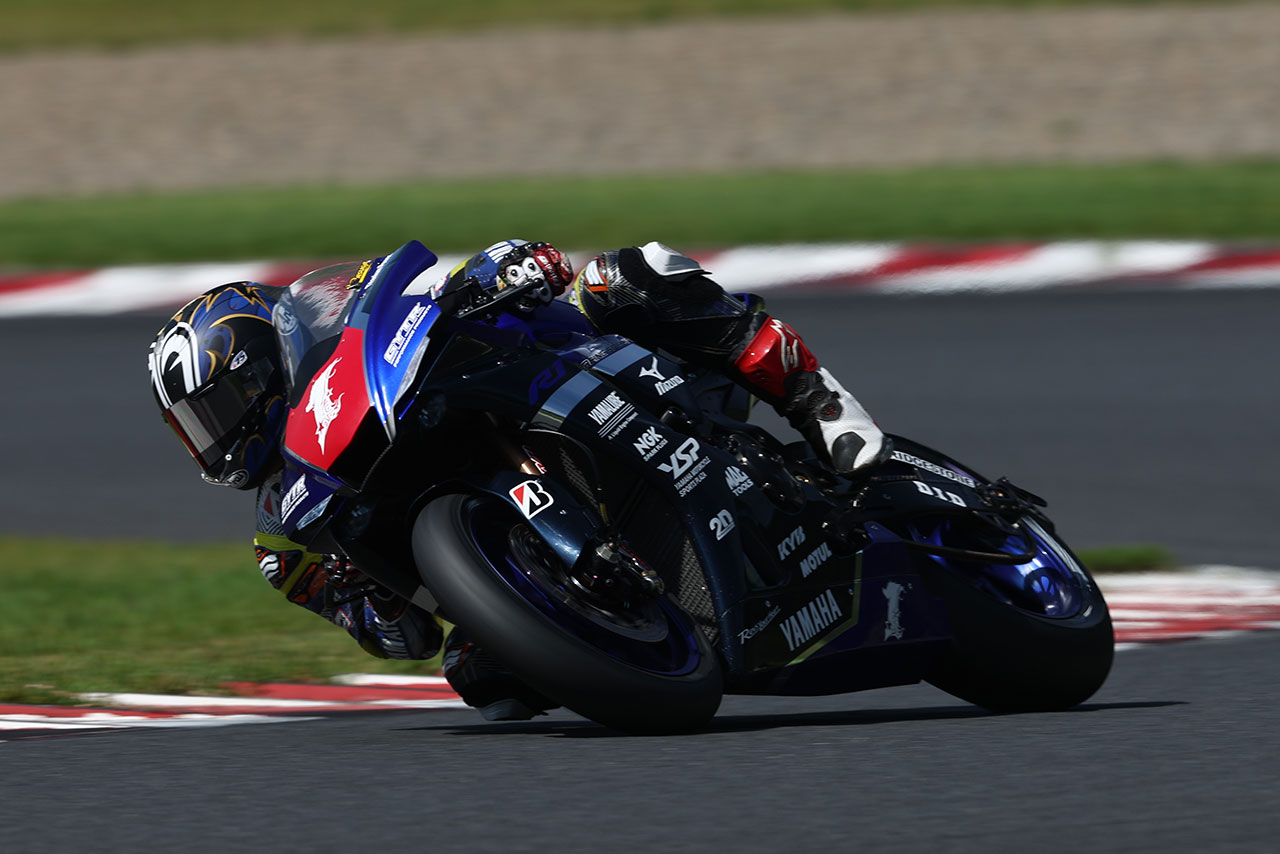 中須賀克行（YAMAHA FACTORY RACING TEAM／2022全日本ロード第6戦オートポリス JSB1000