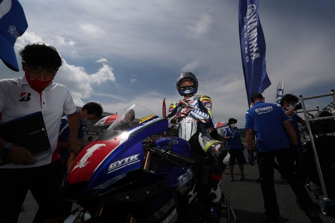 中須賀克行（YAMAHA FACTORY RACING TEAM）／2022全日本ロード第6戦オートポリス JSB1000 決勝