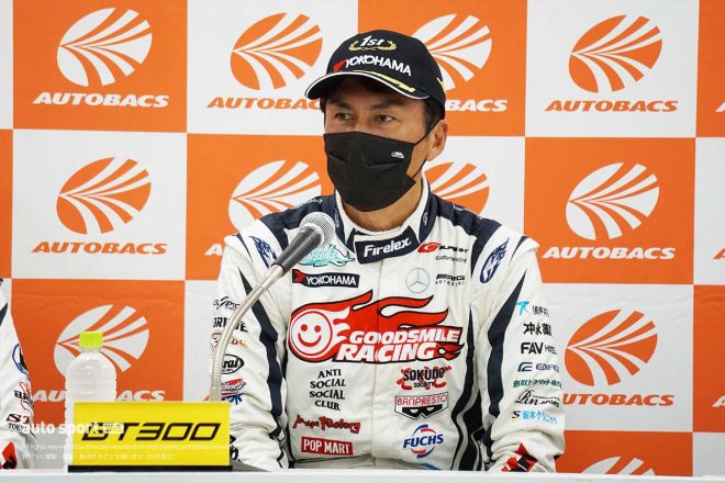 2022スーパーGT第5戦鈴鹿　谷口信輝（グッドスマイル 初音ミク AMG）