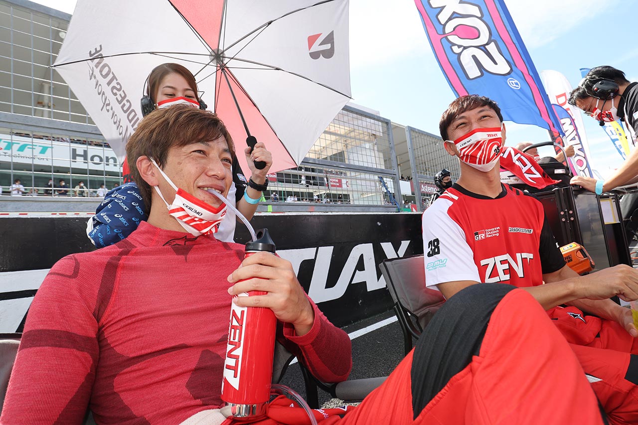 2022スーパーGT第5戦鈴鹿　立川祐路と石浦宏明