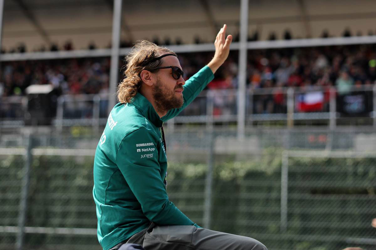 セバスチャン・ベッテル（アストンマーティン）2022年F1第14戦ベルギーGP　セバスチャン・ベッテル（アストンマーティン）