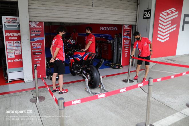 2022鈴鹿8耐：Team HRCのホンダCBR1000RR-RSP