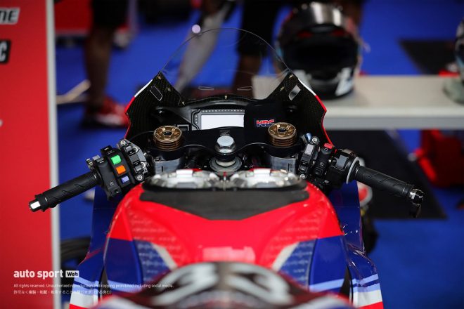 2022鈴鹿8耐：Team HRCのホンダCBR1000RR-RSP