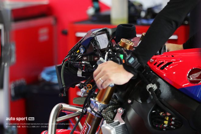 2022鈴鹿8耐：Team HRCのホンダCBR1000RR-RSP