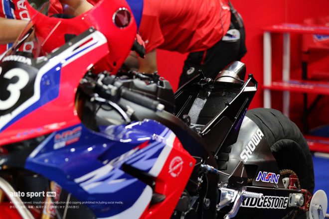 2022鈴鹿8耐：Team HRCのホンダCBR1000RR-RSP