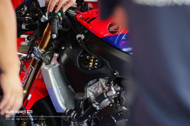 2022鈴鹿8耐：Team HRCのホンダCBR1000RR-RSP