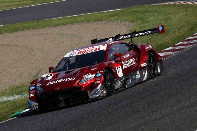 2022スーパーGT第5戦鈴鹿　Astemo NSX-GT（塚越広大／松下信治）