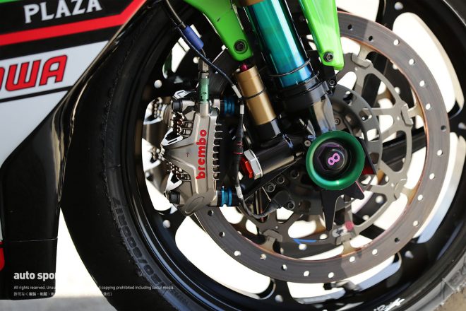 2022鈴鹿8耐：Kawasaki Racing Team Suzuka 8HのカワサキZX-10RR