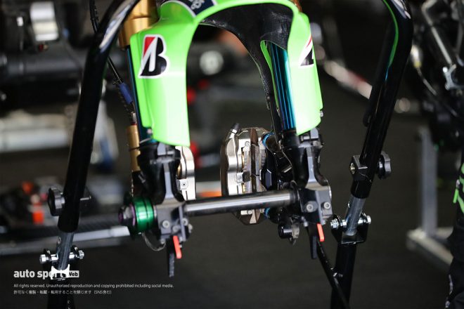 2022鈴鹿8耐：Kawasaki Racing Team Suzuka 8HのカワサキZX-10RR