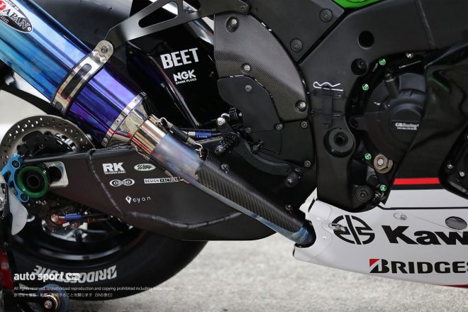 2022鈴鹿8耐：Kawasaki Racing Team Suzuka 8HのカワサキZX-10RR