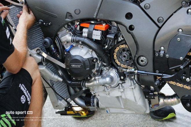 2022鈴鹿8耐：Kawasaki Racing Team Suzuka 8HのカワサキZX-10RR