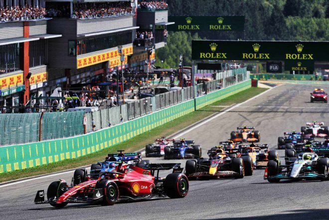 F1第14戦ベルギーGP決勝レース