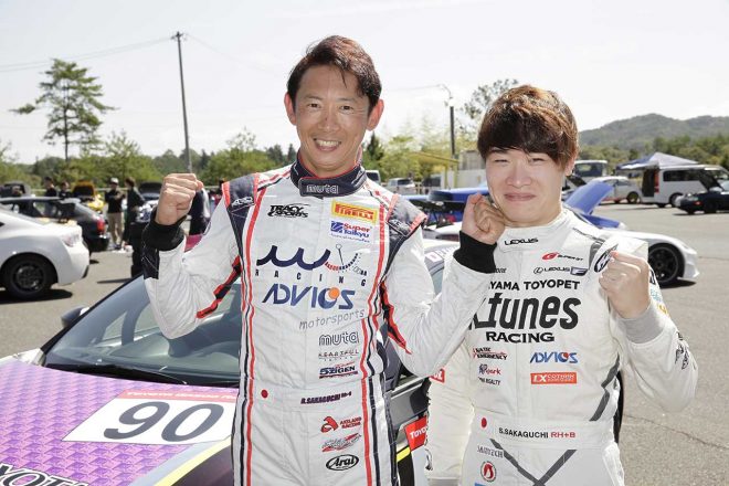 阪口良平（叔父）VS阪口晴南（甥）の1ラップタイムアタック対決。（2019年11月にTSタカタサーキットREVSPEED MEETINGにて収録）