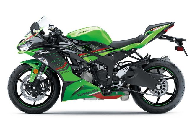 2023年モデルのカワサキNinja ZX-6R KRT EDITION