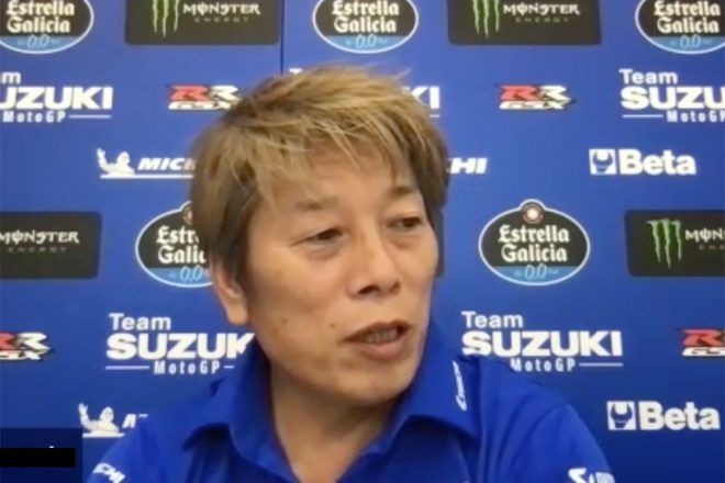 渡辺一樹のサポートで同行している加賀山就臣監督／2022MotoGP第14戦サンマリノGP 初日