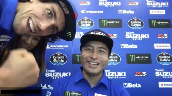 MotoGP初参戦の渡辺一樹「勉強しながら走り、105％タイムをクリアでき