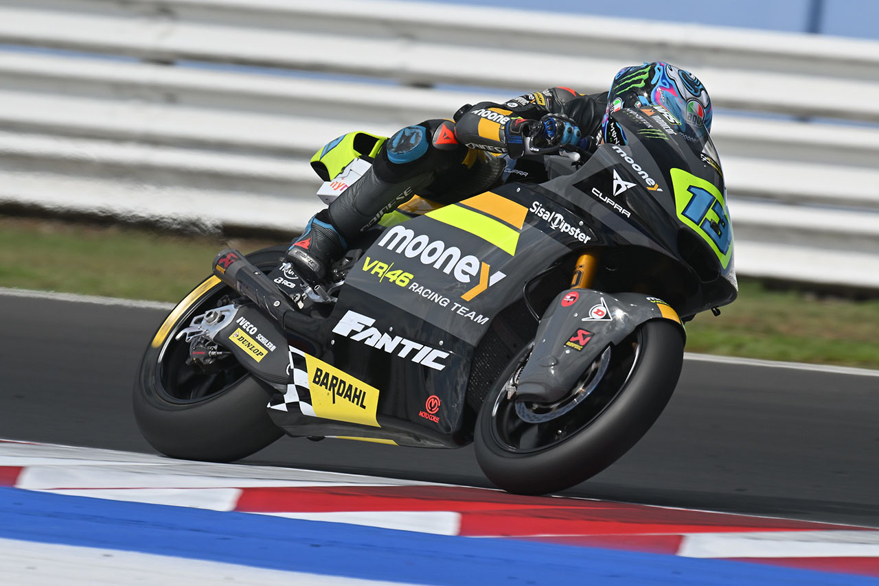 Moto2：セレスティーノ・ビエッティ（Mooney VR46 Racing Team）／2022MotoGP第14戦サンマリノGP