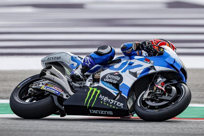 スズキGSX-RRを駆る渡辺一樹（チーム・スズキ・エクスター）／2022MotoGP第14戦サンマリノGP 予選日