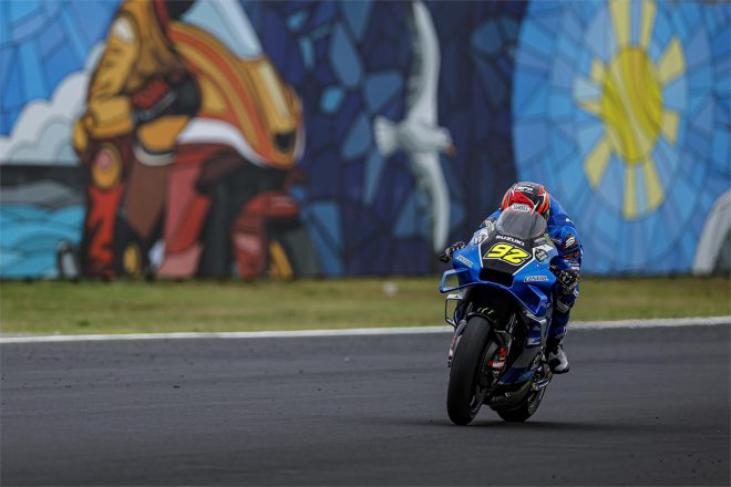 渡辺一樹（チーム・スズキ・エクスター）／2022MotoGP第14戦サンマリノGP 予選日