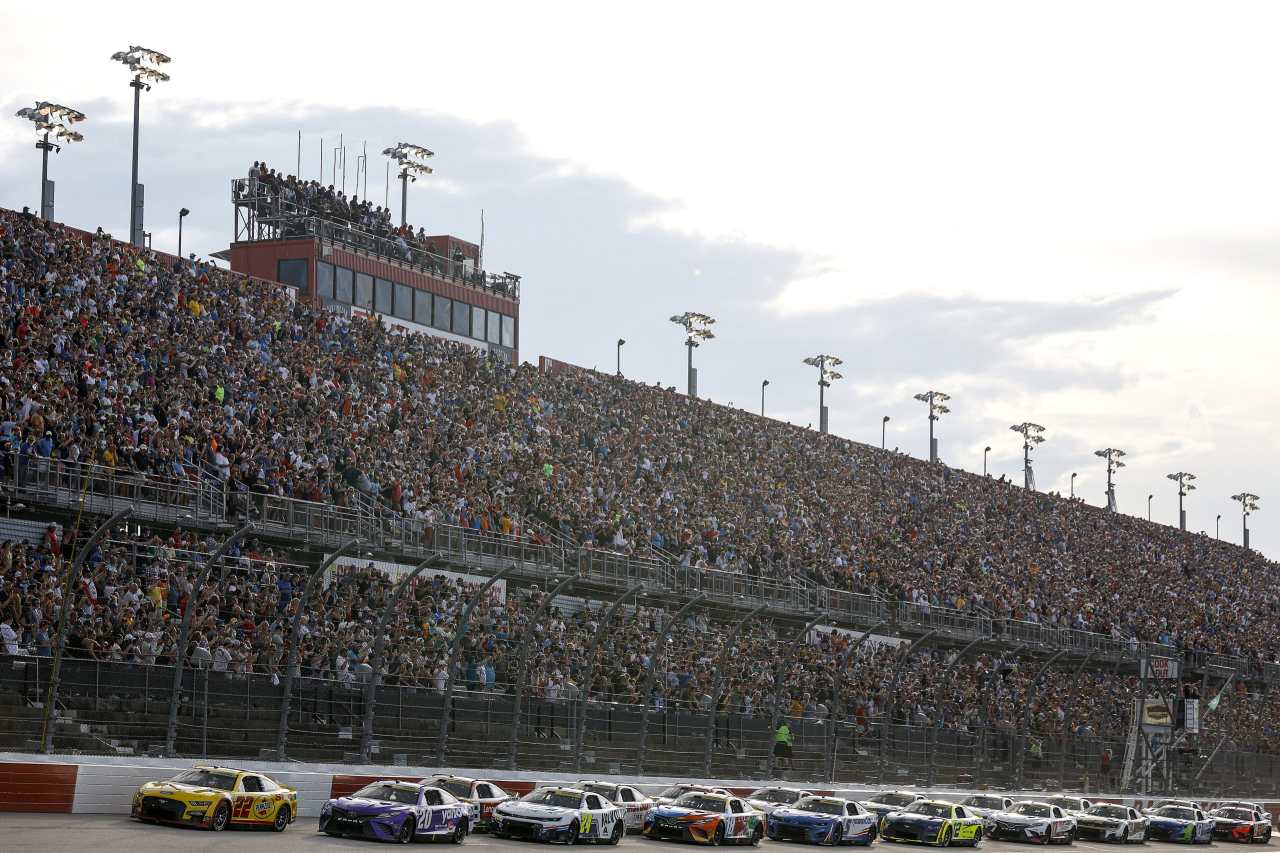 予選からジョーイ・ロガーノ（チーム・ペンスキー／フォード・マスタング）がポールウイナーに輝くなど、チーム・ペンスキーが好調さを見せつける